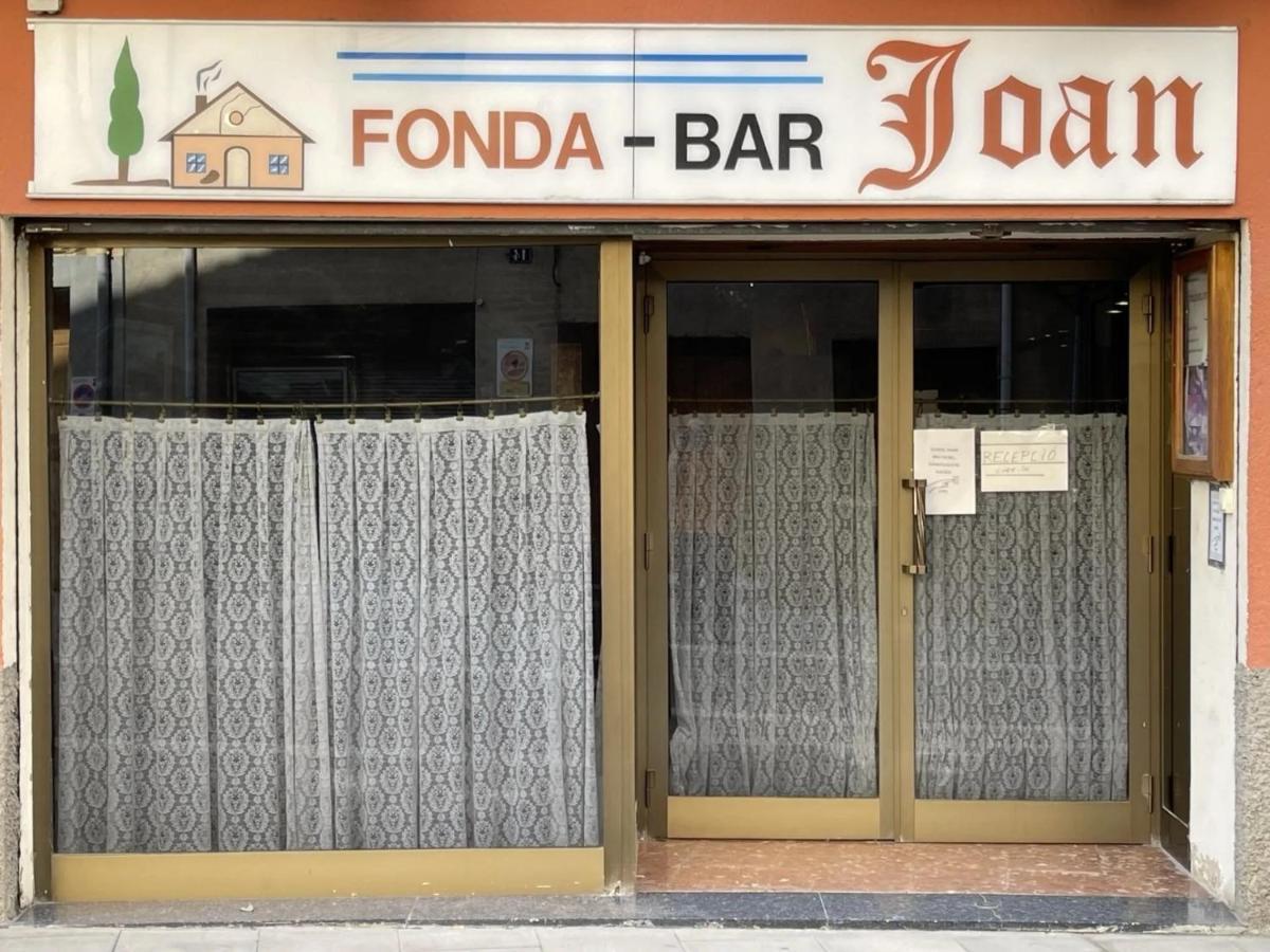 Hotel Fonda Joan Santa Coloma De Farners Exterior foto