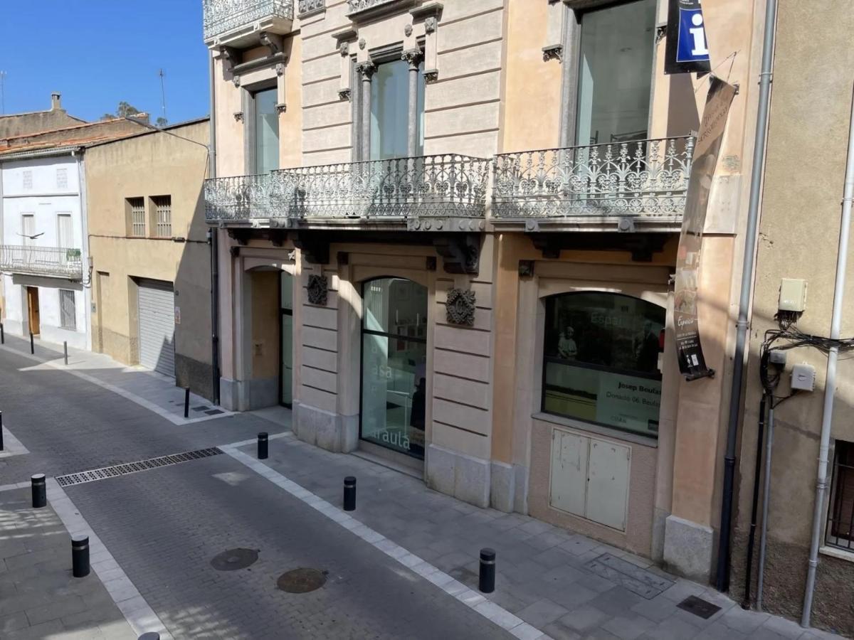 Hotel Fonda Joan Santa Coloma De Farners Exterior foto